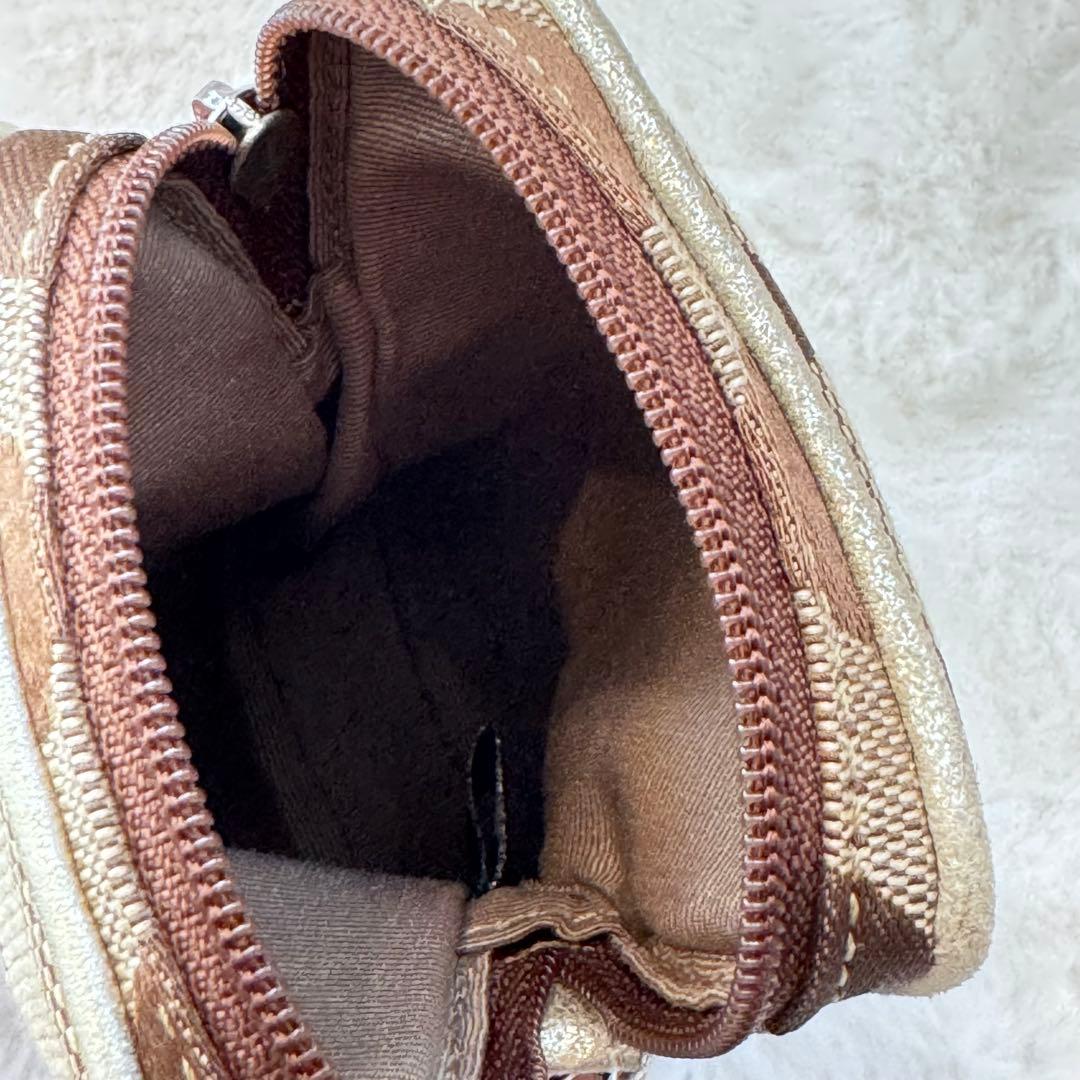 専用【新品】COACH シガレットケース　シグネチャー/マルチポーチ/チャーム