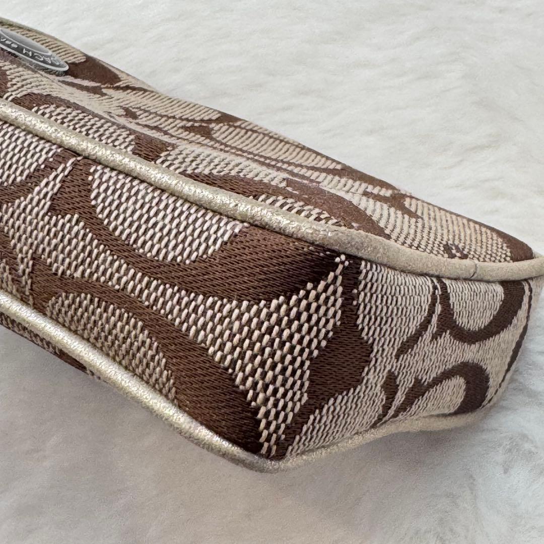 専用【新品】COACH シガレットケース　シグネチャー/マルチポーチ/チャーム