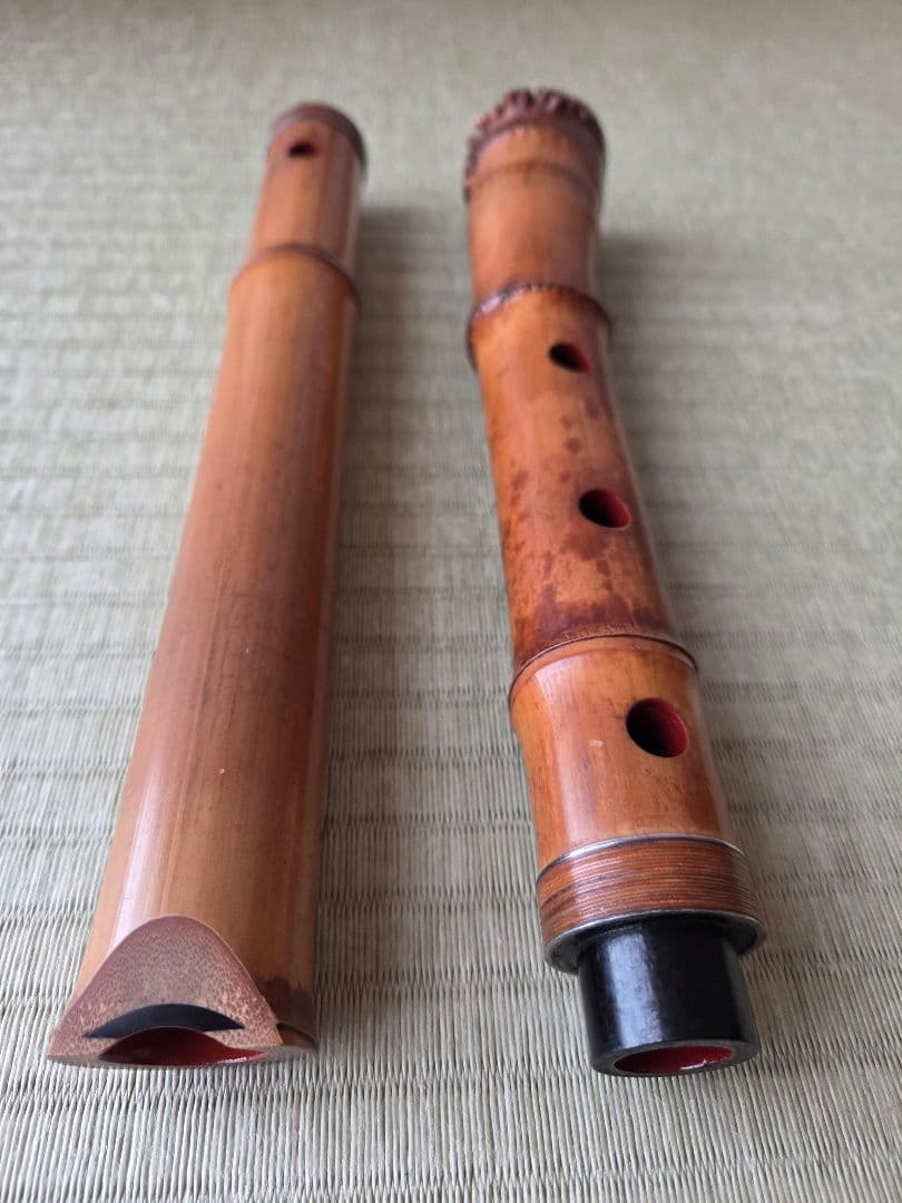 精華銘3印 一尺八寸管 都山流