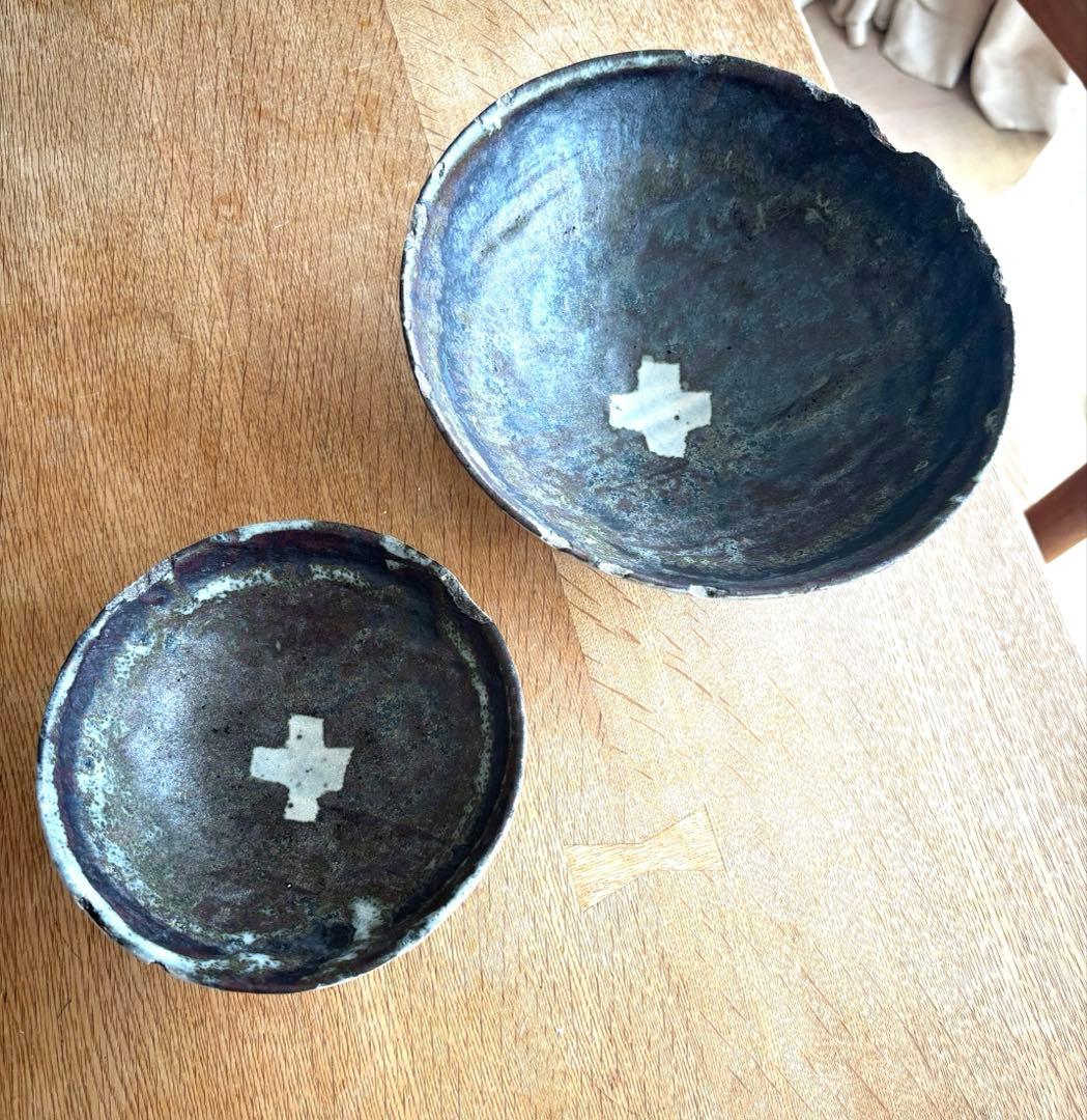 稀少品 小野哲平 丼鉢 クロス 寸法20センチ - メルカリ
