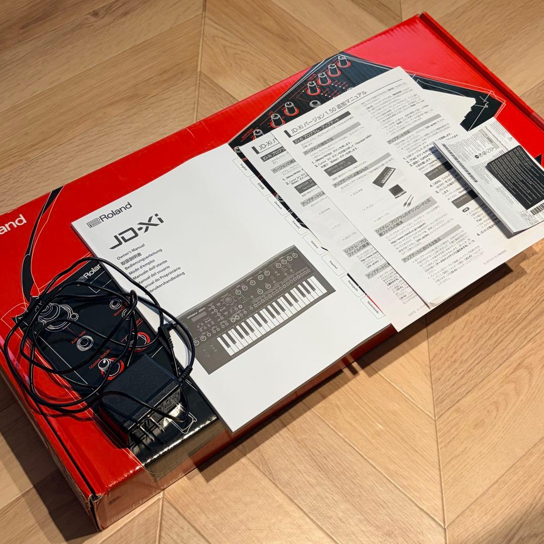 Roland JD-Xi シンセサイザー 37鍵 美品 ソフトケース付