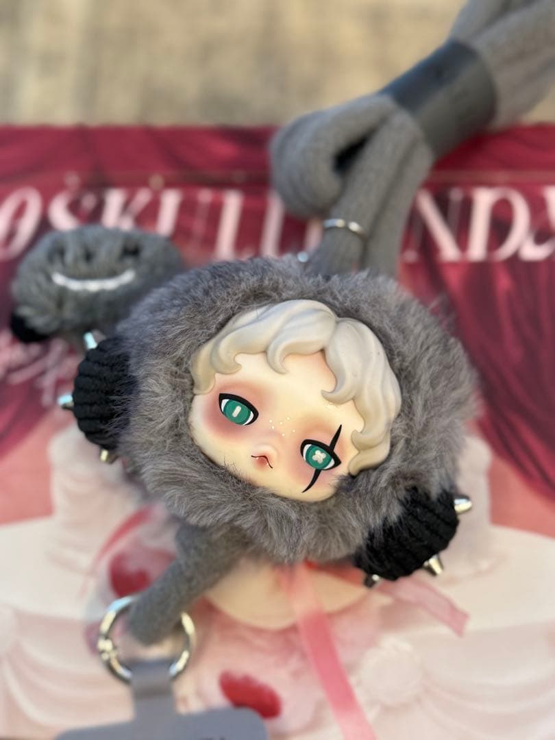 シークレット】スカルパンダ You Found Me! 新作 スマホストラップ