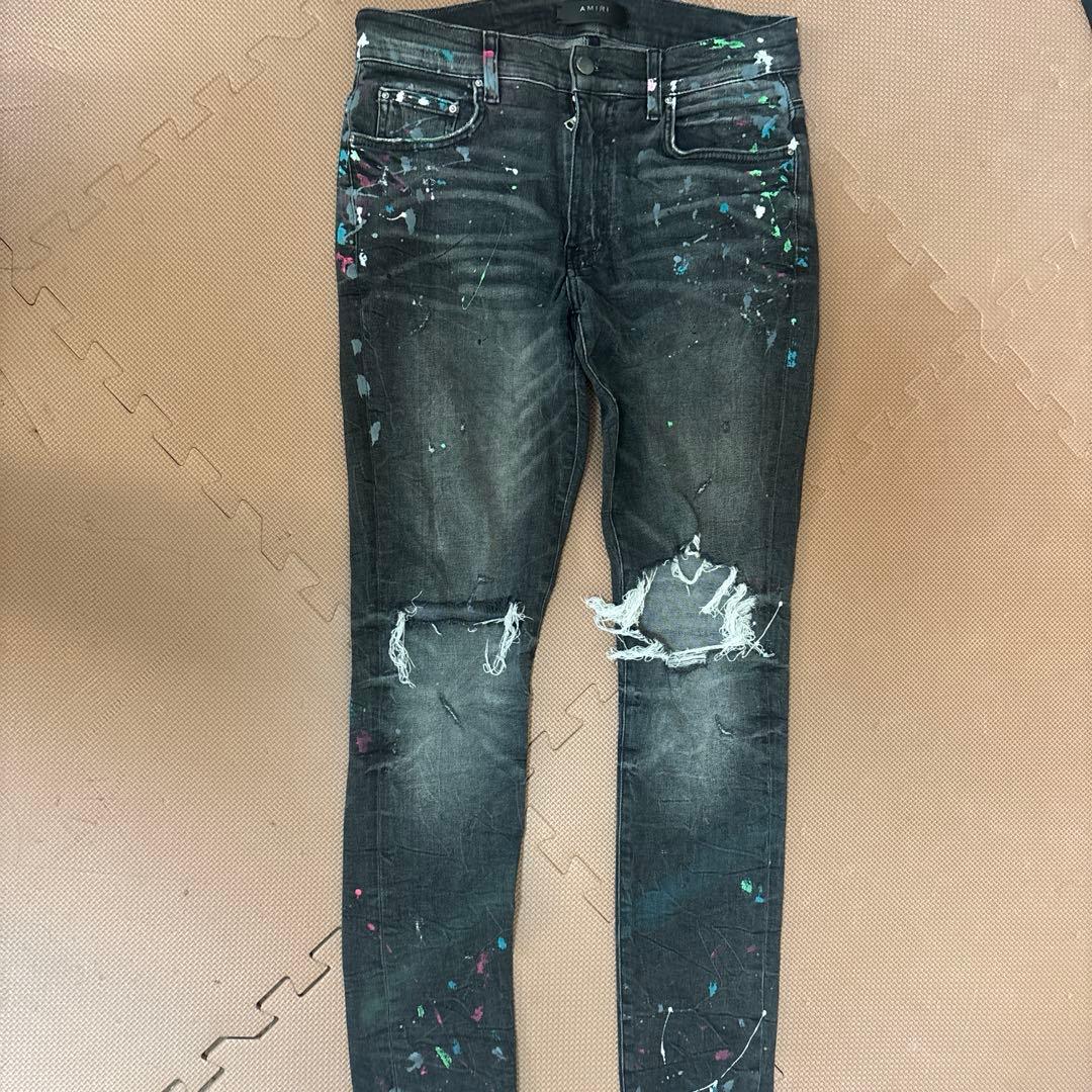 AMIRI ダメージジーンズ