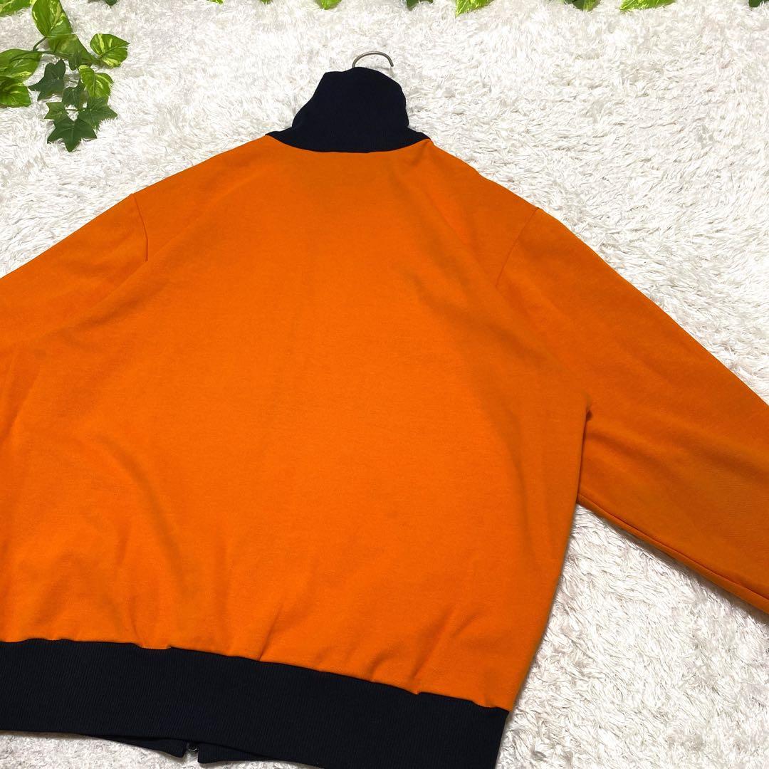 adidas アディダス　西ドイツ　5号　ジャージ　激レア　デサント　オレンジ