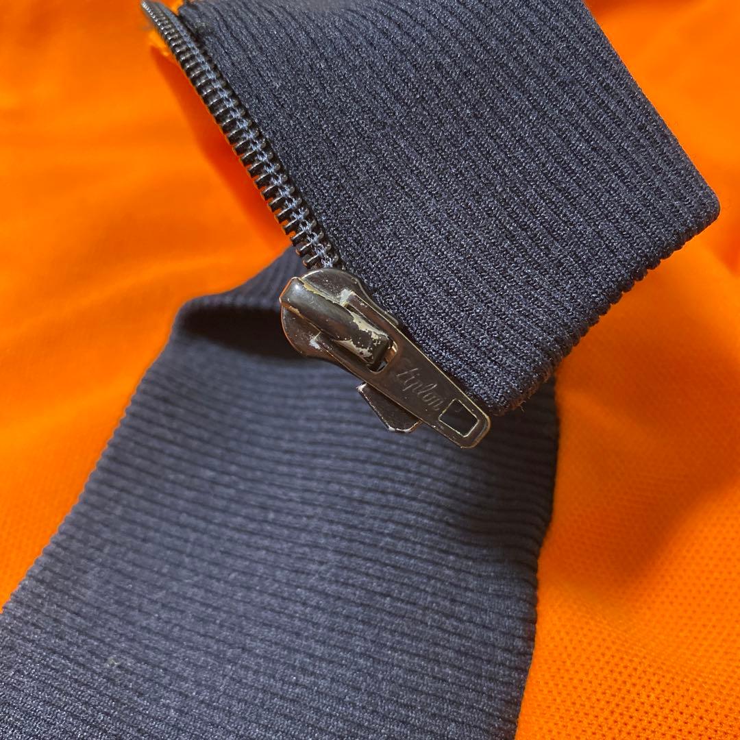 adidas アディダス　西ドイツ　5号　ジャージ　激レア　デサント　オレンジ