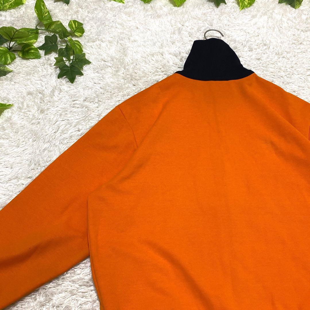 adidas アディダス　西ドイツ　5号　ジャージ　激レア　デサント　オレンジ