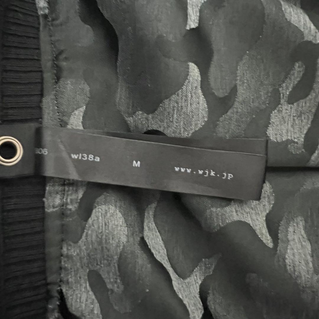 【ミヤザワ専用】ｗｊｋ ✨️スタジャン　切り替え　袖レザー　牛革　カウレザー　中綿