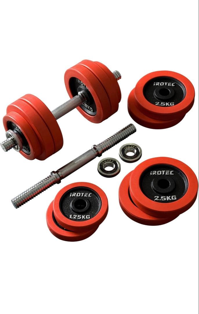 N*a様 ペンチプレスセット80kg 計8点セットiROTECダンベル30kg、