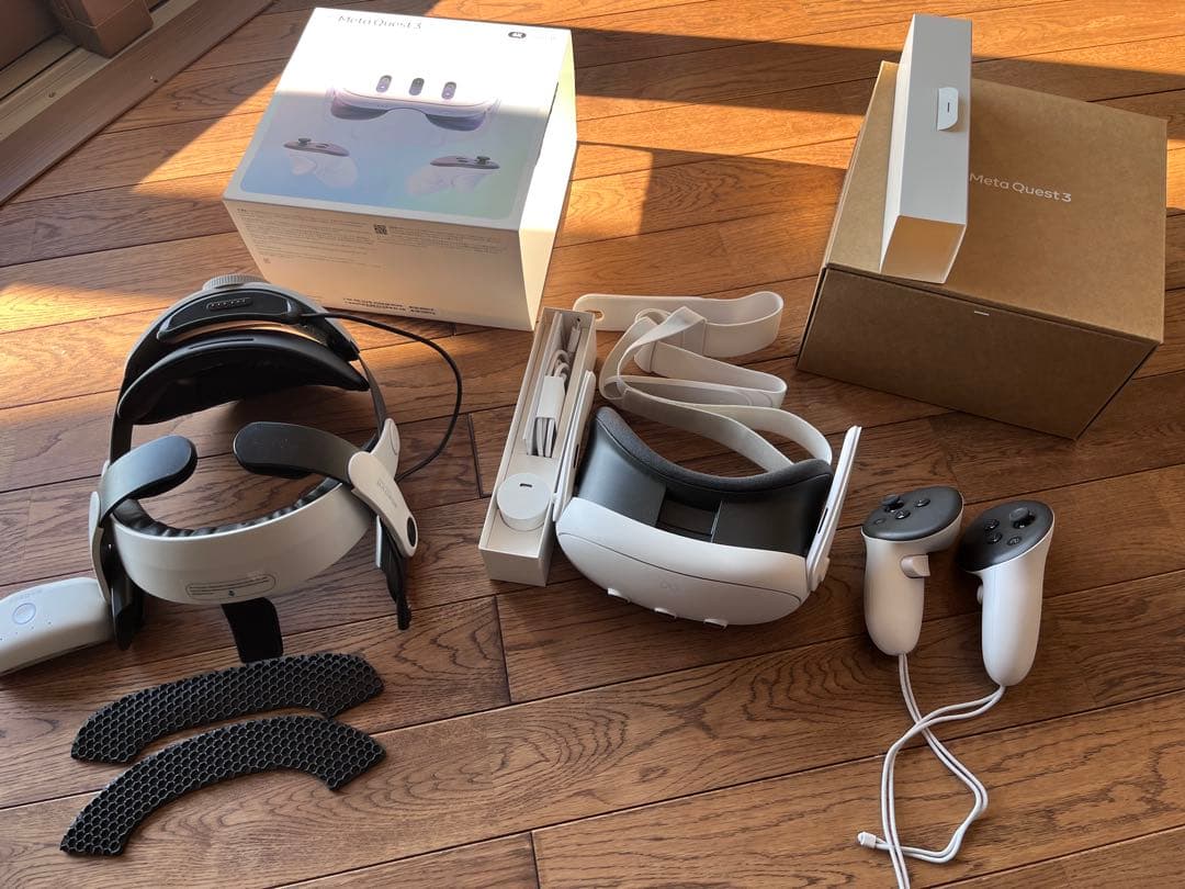  Quest 3 512GB + BOBOVR M3 Pro ストラップ