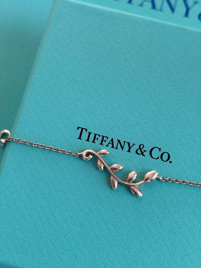 Tiffany オリーブ リーフ ヴァイン ブレスレット　ティファニー