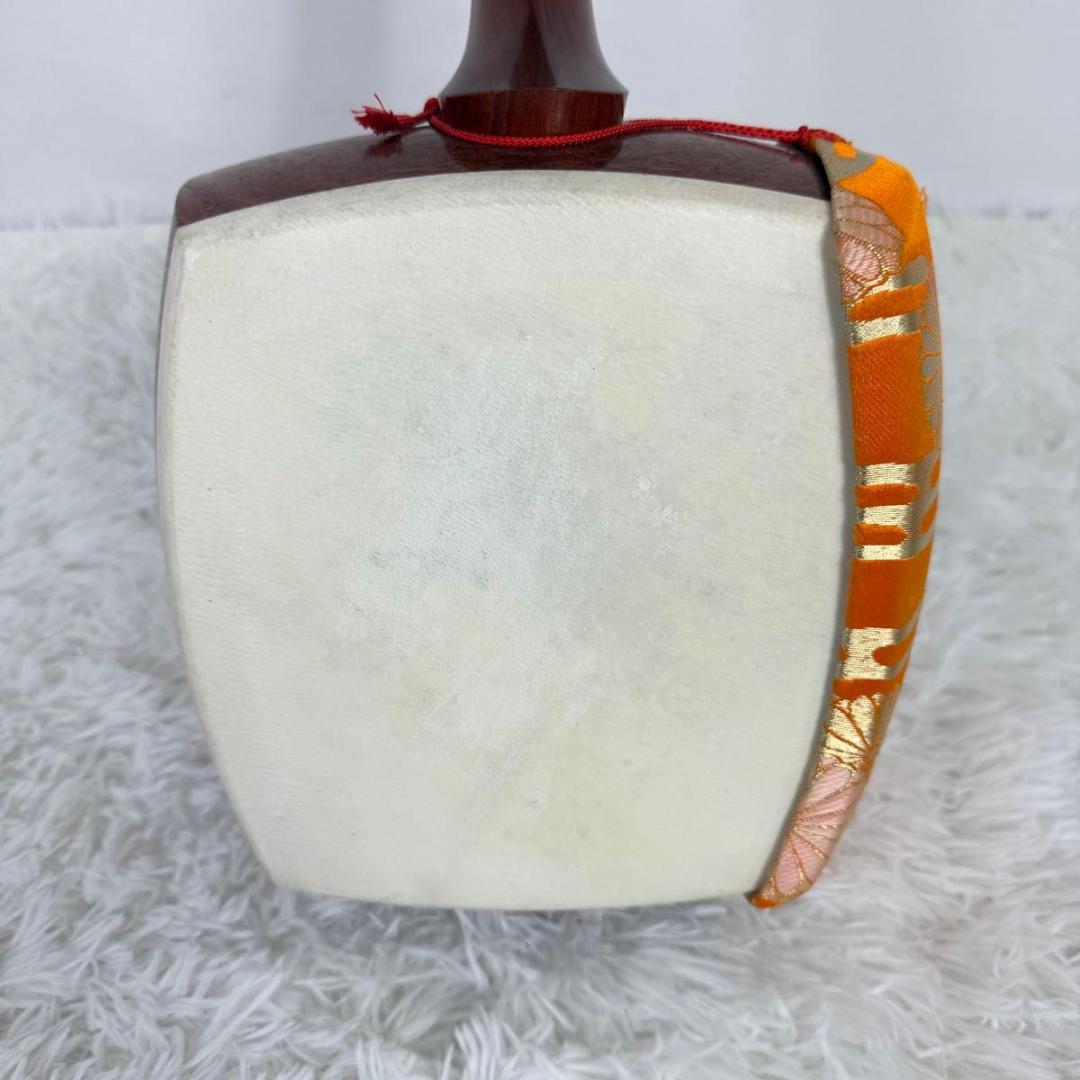 【高級品】三味線 地唄三味線 地歌 ハードケース 和楽器 中棹 正寸 818-4