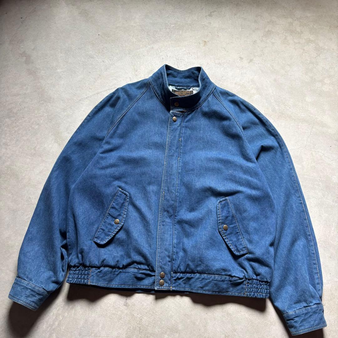 エディーバウワー　Eddie Bauer ハリトンジャケット デニム