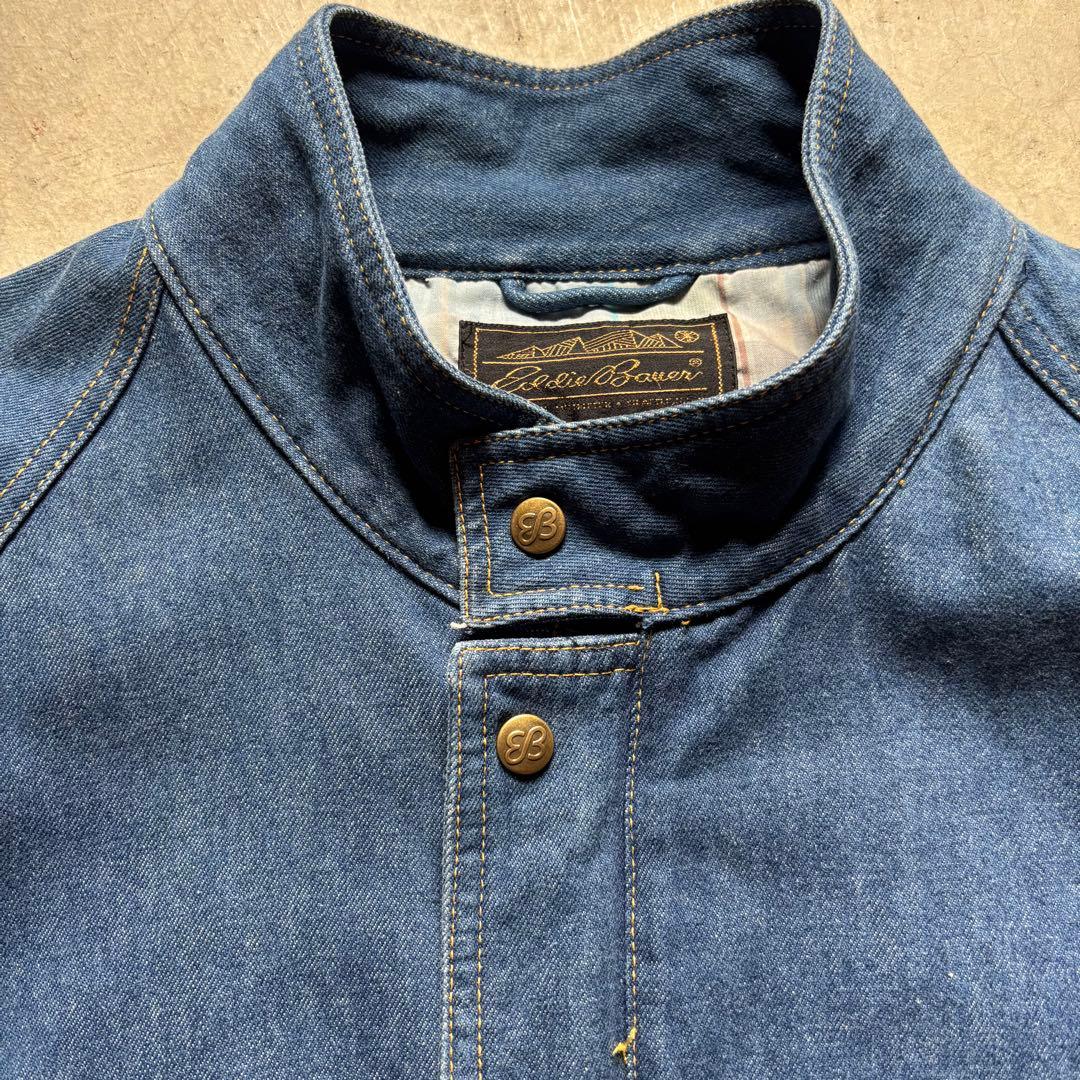 エディーバウワー　Eddie Bauer ハリトンジャケット デニム