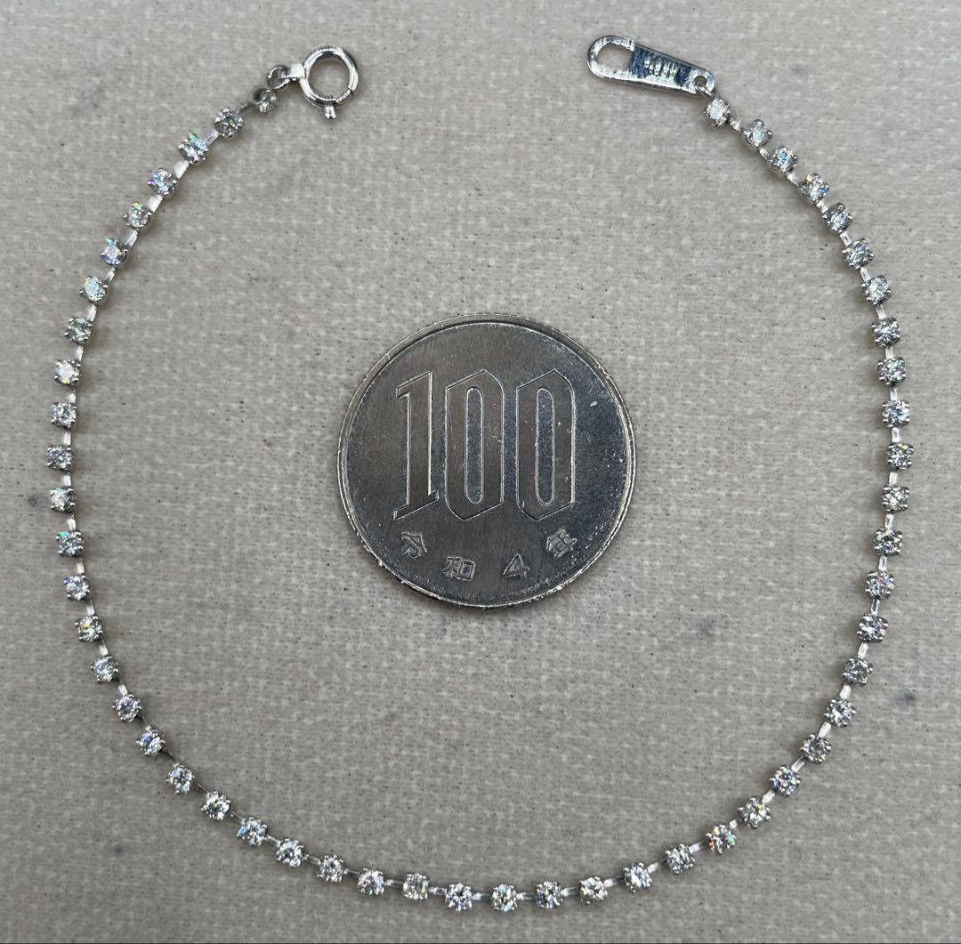 専用JA152★高級 ダイヤモンド1.1ct プラチナ ラインブレスレット