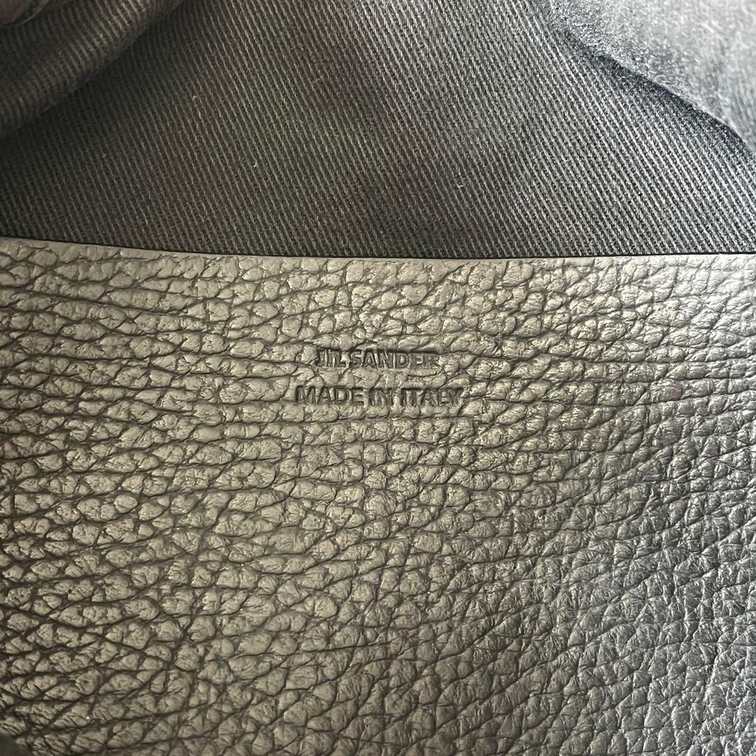 未使用品✨JILSANDERジルサンダー　ショルダーバッグ　ブラック　レザー