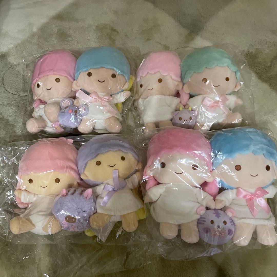 め*こ様 サンリオ　福袋　4種セット　リトルツインスターズ　キキララ　干支ぬいぐ