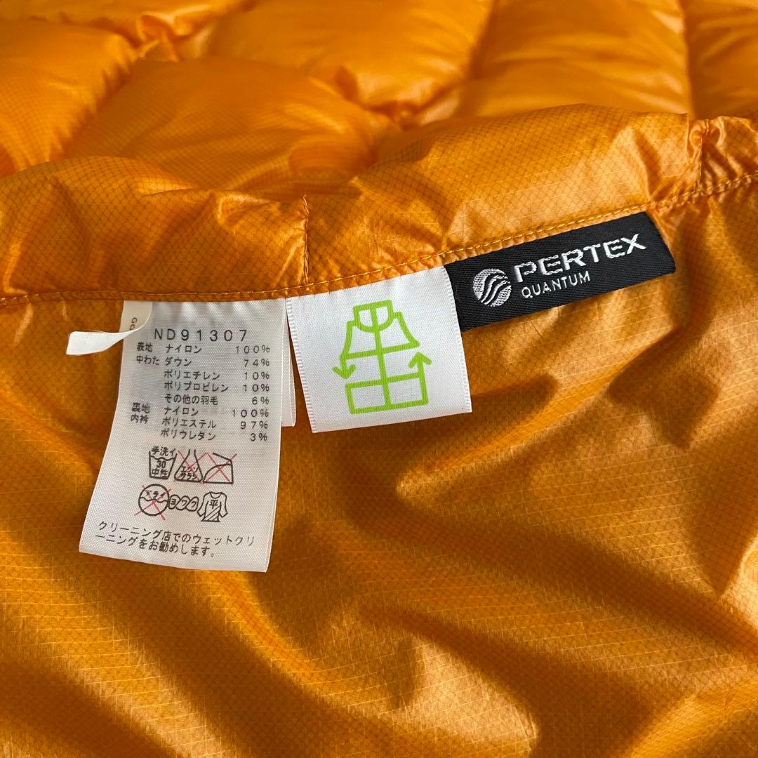 ノースフェイス プロダウン アコンカグアジャケット Mサイズ オレンジ 軽量