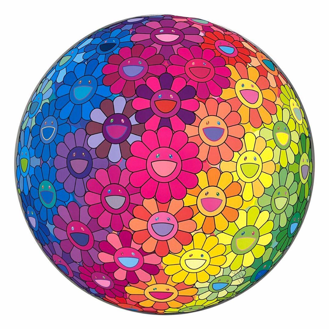 村上隆 【ED300】レインボーの心の中 φ710 ポスター作品 未開封 - メルカリ