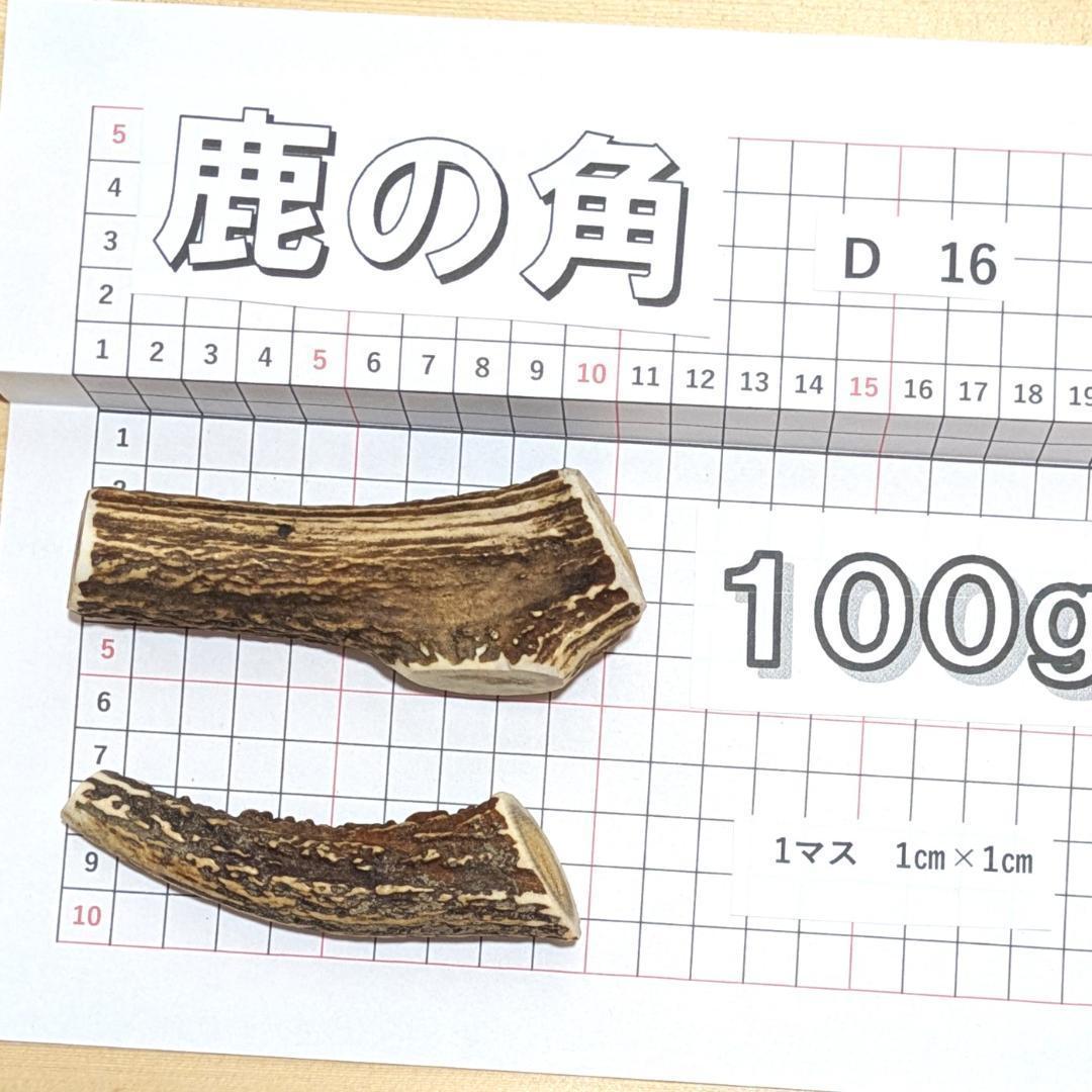 鹿の角 D-16 2本セット 約100g 鹿角 鹿ツノ しかつの - メルカリ