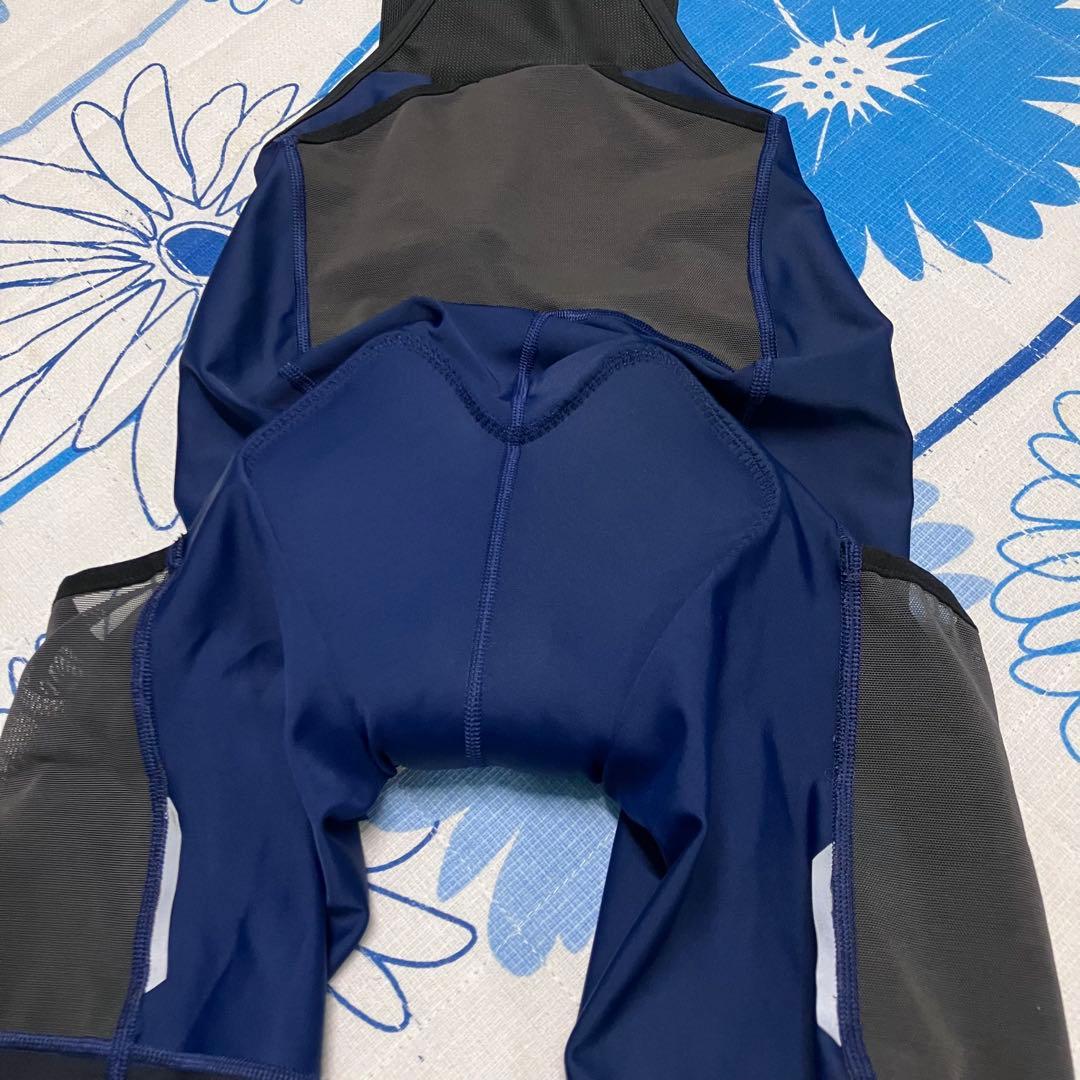 【希少】新品　カペルミュール　クロスオーバー　ゴールドパッド　ビブショーツ