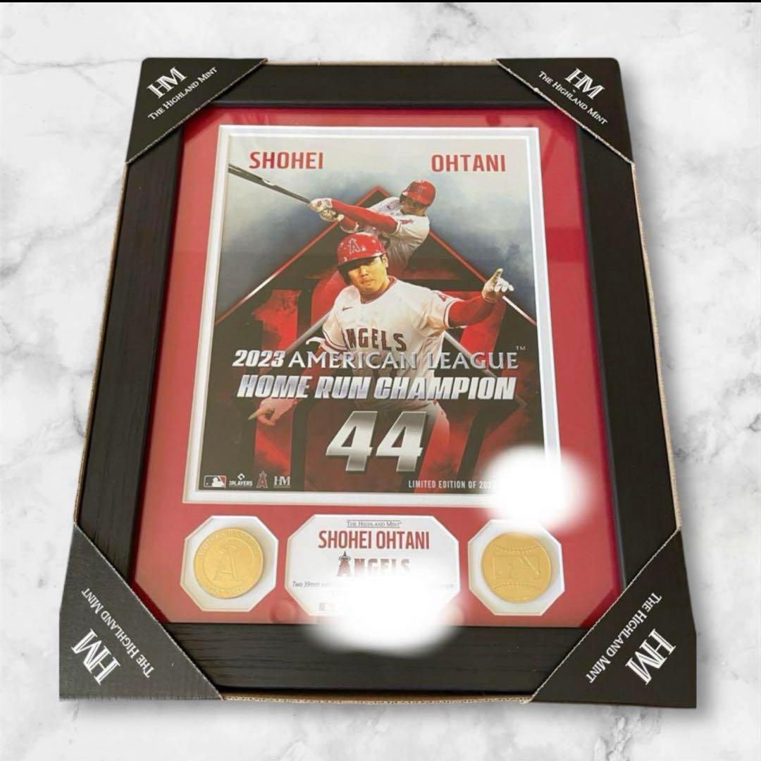 大谷翔平選手 2023 AL HR王獲得記念ダブルコインフォトミント│www