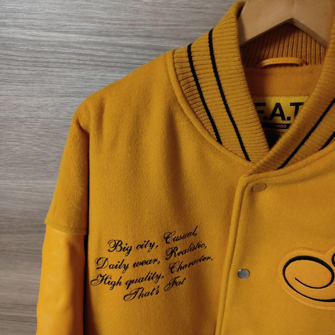 未使用に近い極美品FAT2024AWスタジャンJUMBO(XXL)定価6.6万円