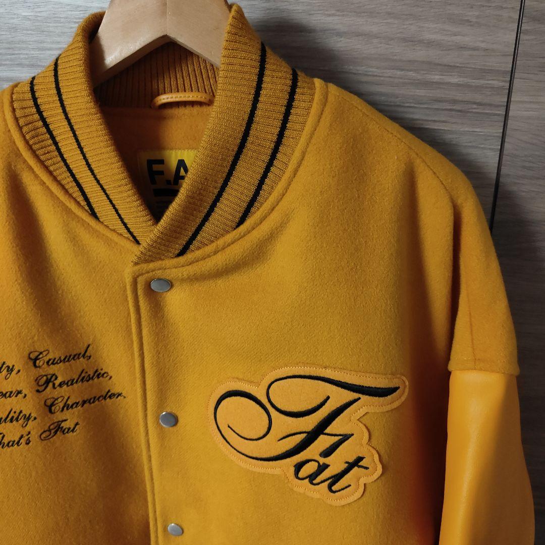 未使用に近い極美品FAT2024AWスタジャンJUMBO(XXL)定価6.6万円