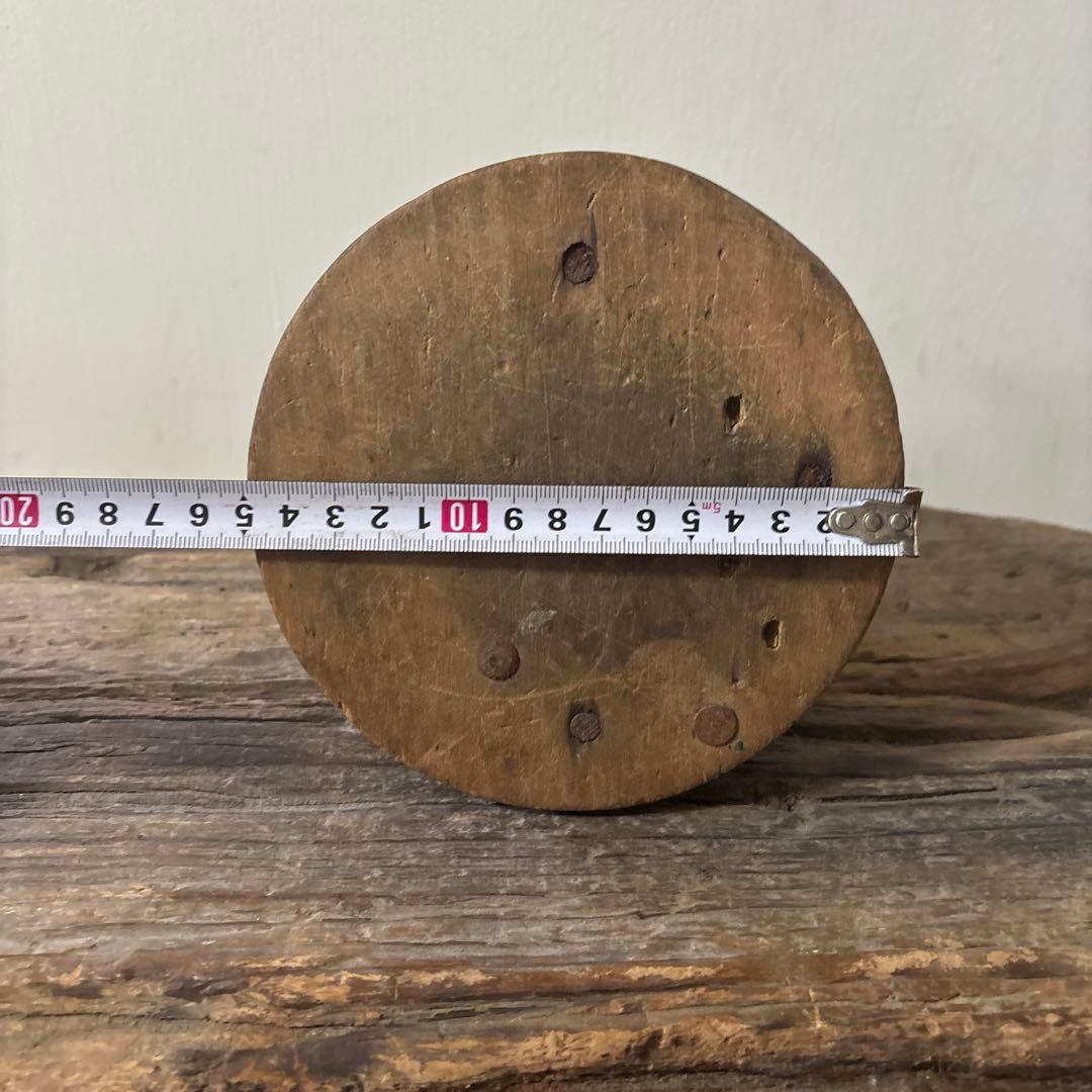 古道具　帽子木型 クラウン　スタンド　アンティーク　昭和レトロ　大正ロマン　李朝