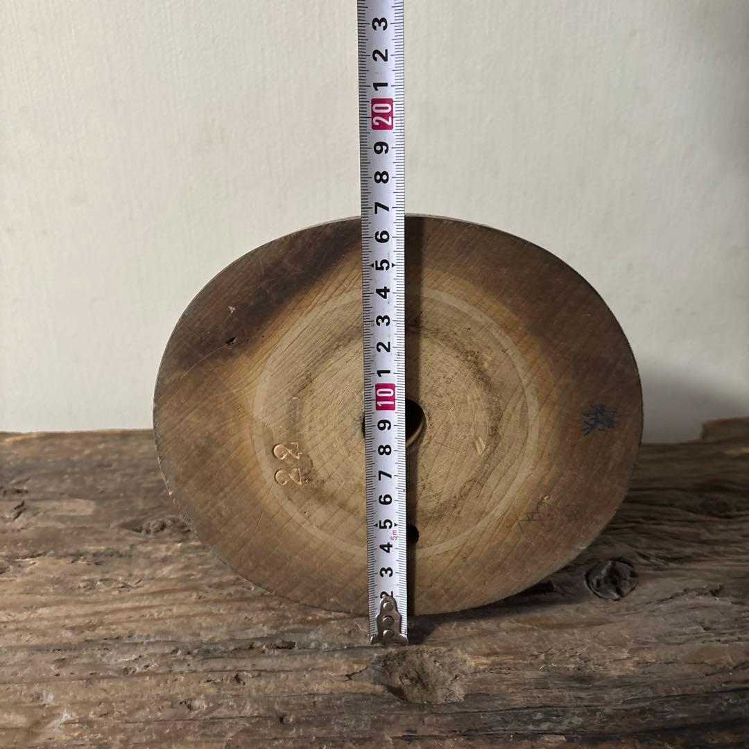 古道具　帽子木型 クラウン　スタンド　アンティーク　昭和レトロ　大正ロマン　李朝