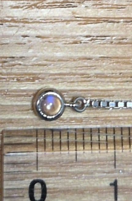 最終！Pt850 プラチナブレスレット　4℃　ブルームーン