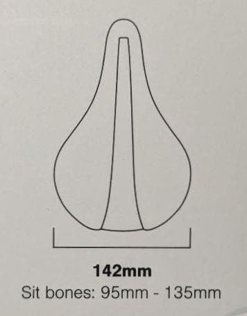 fabric line-s race flat チタンレール　サドル