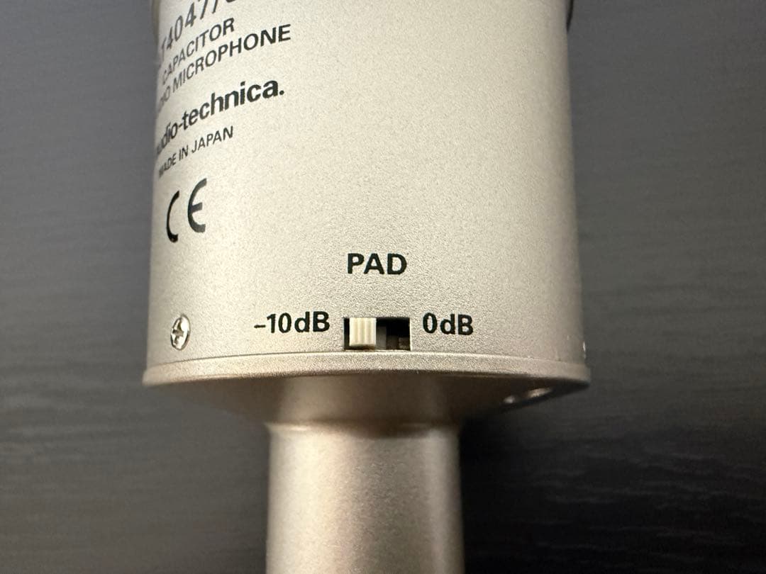 【AT4047/SV】 audio-technica コンデンサーマイク