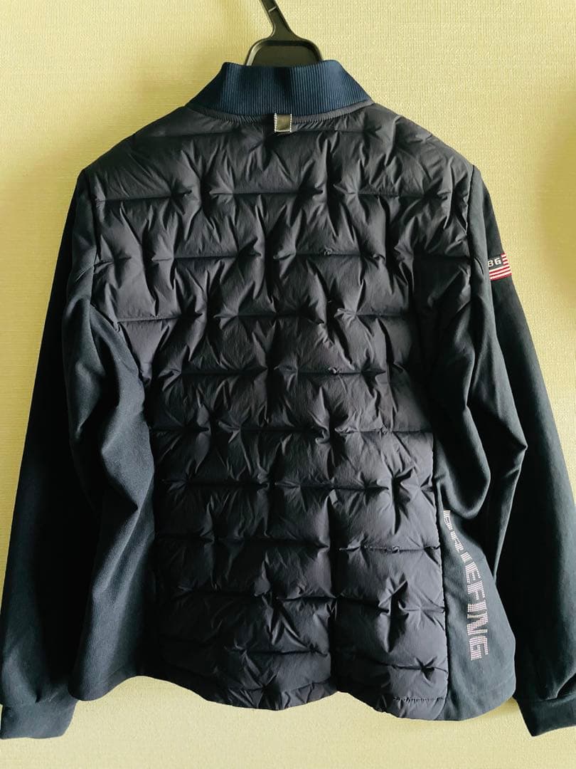 ブリーフィング　ダウンジャケット　ネイビー　S