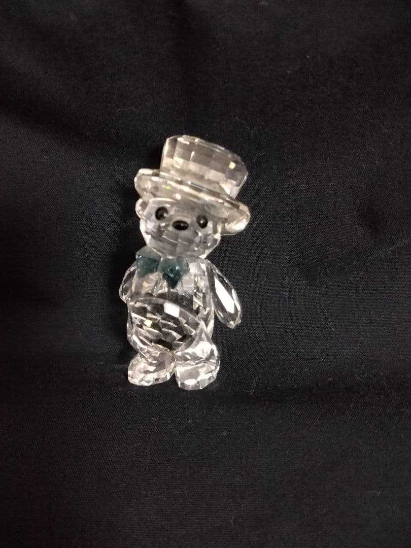 スワロフスキー ペア クマ ベア 置き物 クリスベア 正規品 クリスマス