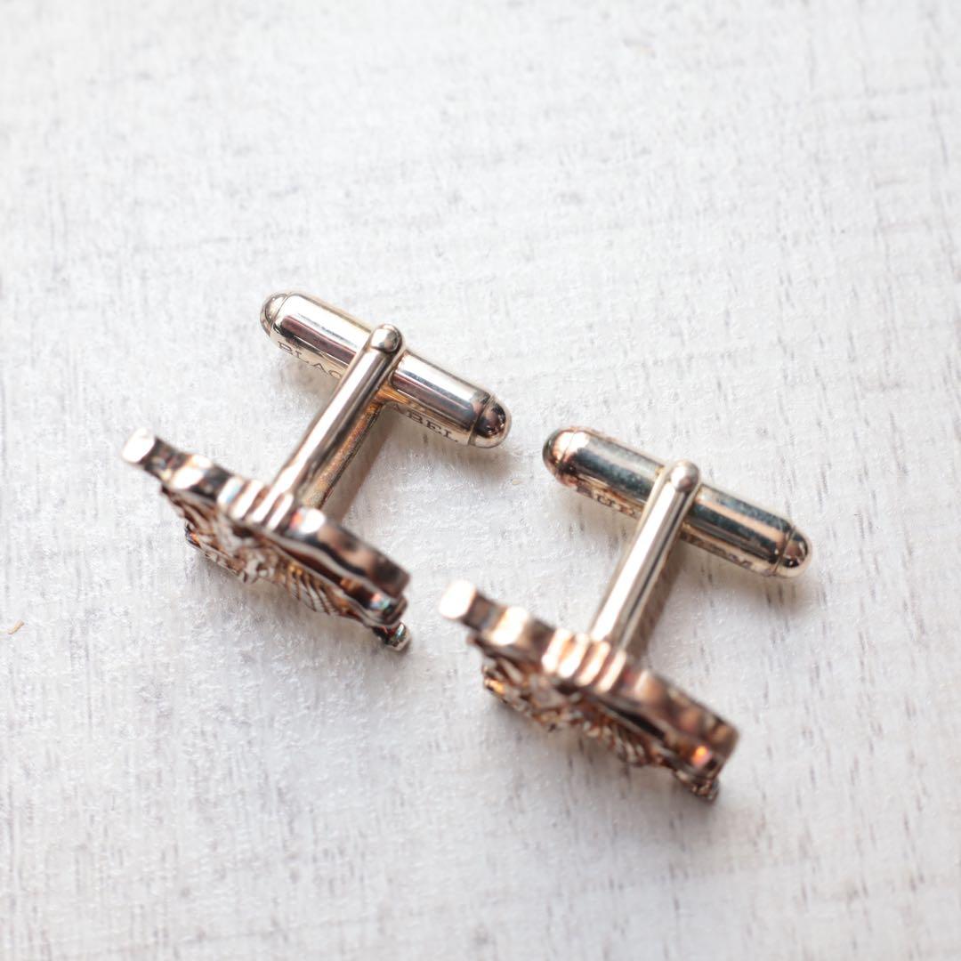 BURBERRY シルバー925 カフリンクス バーバリー ブラックレーベル