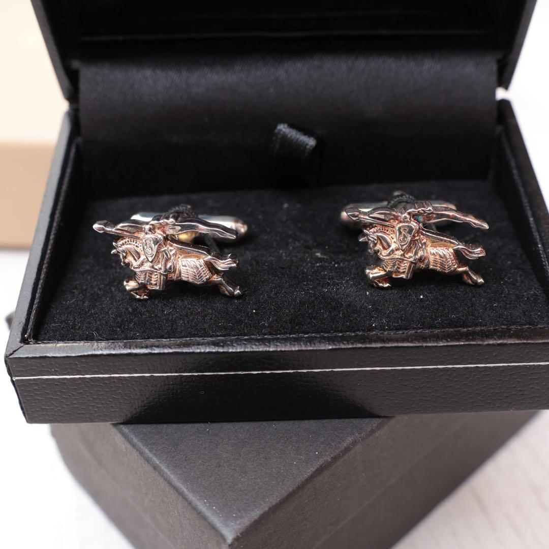 BURBERRY シルバー925 カフリンクス バーバリー ブラックレーベル