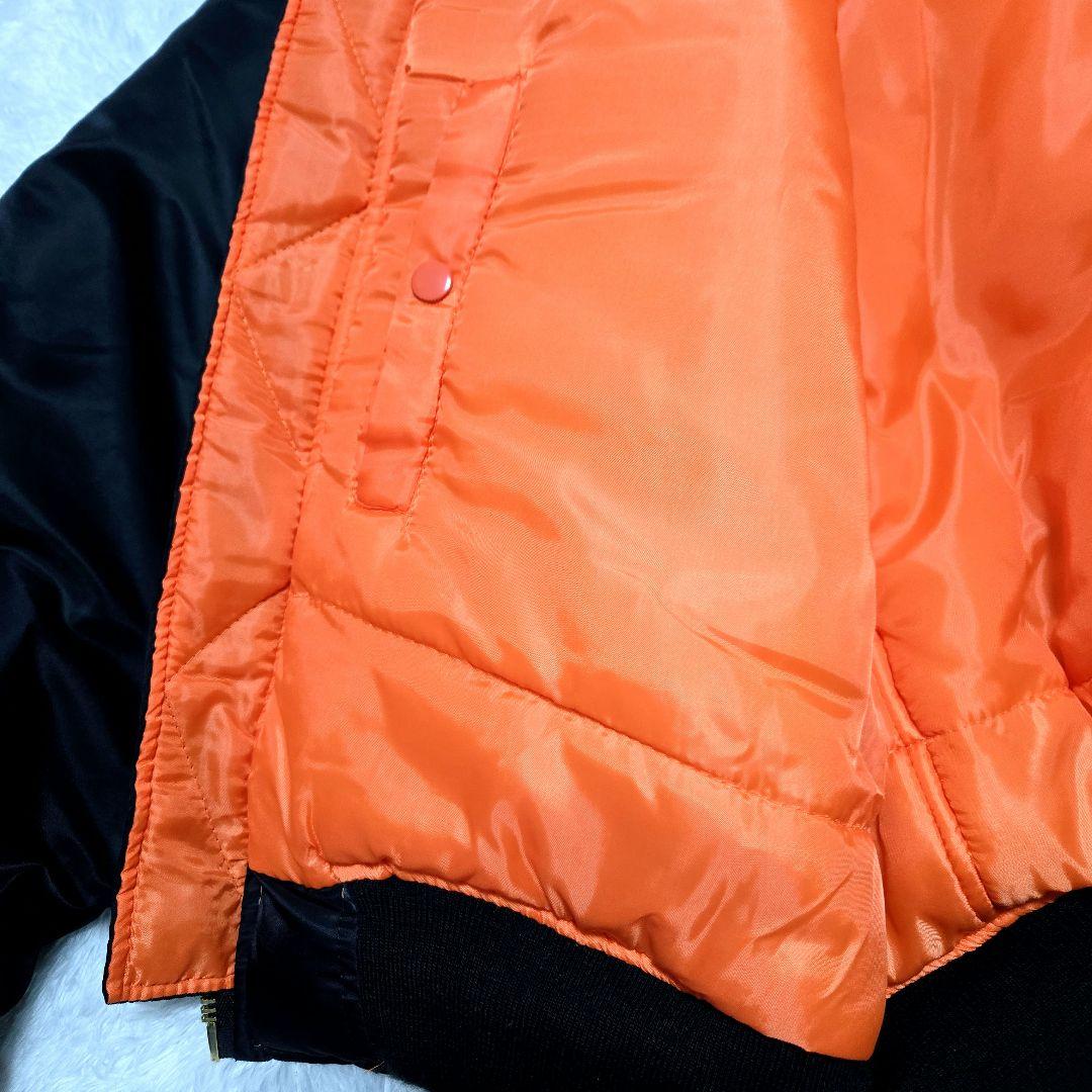 MIL-TEC ミルテック MA-1 フライトジャケット XL 中綿 オレンジ