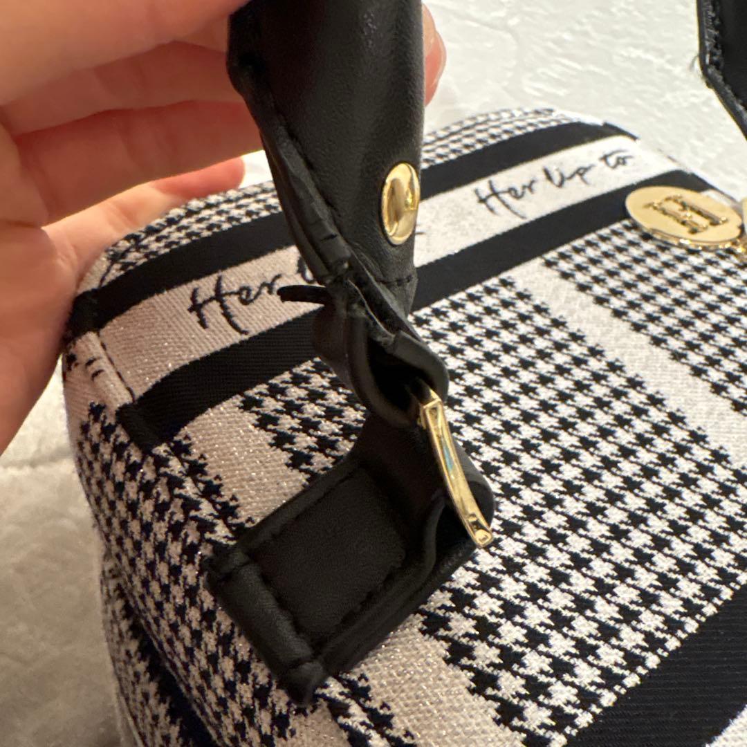 Herlipto HLT Jacquard Vanity Bag silver - メルカリ