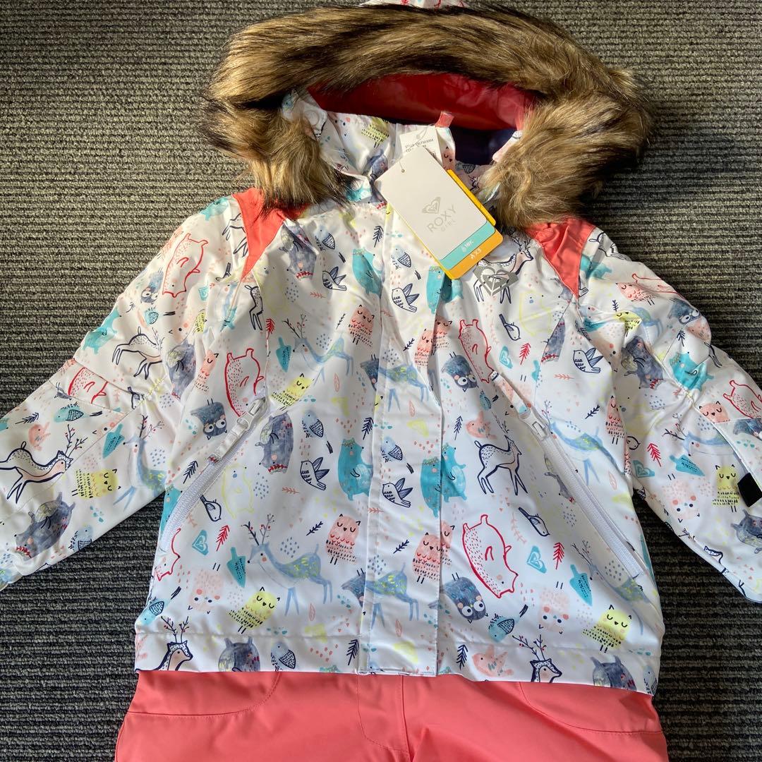 新品・未使用⭐️ROXY ロキシー キッズ スノボウェア　スキーウェア 110cm