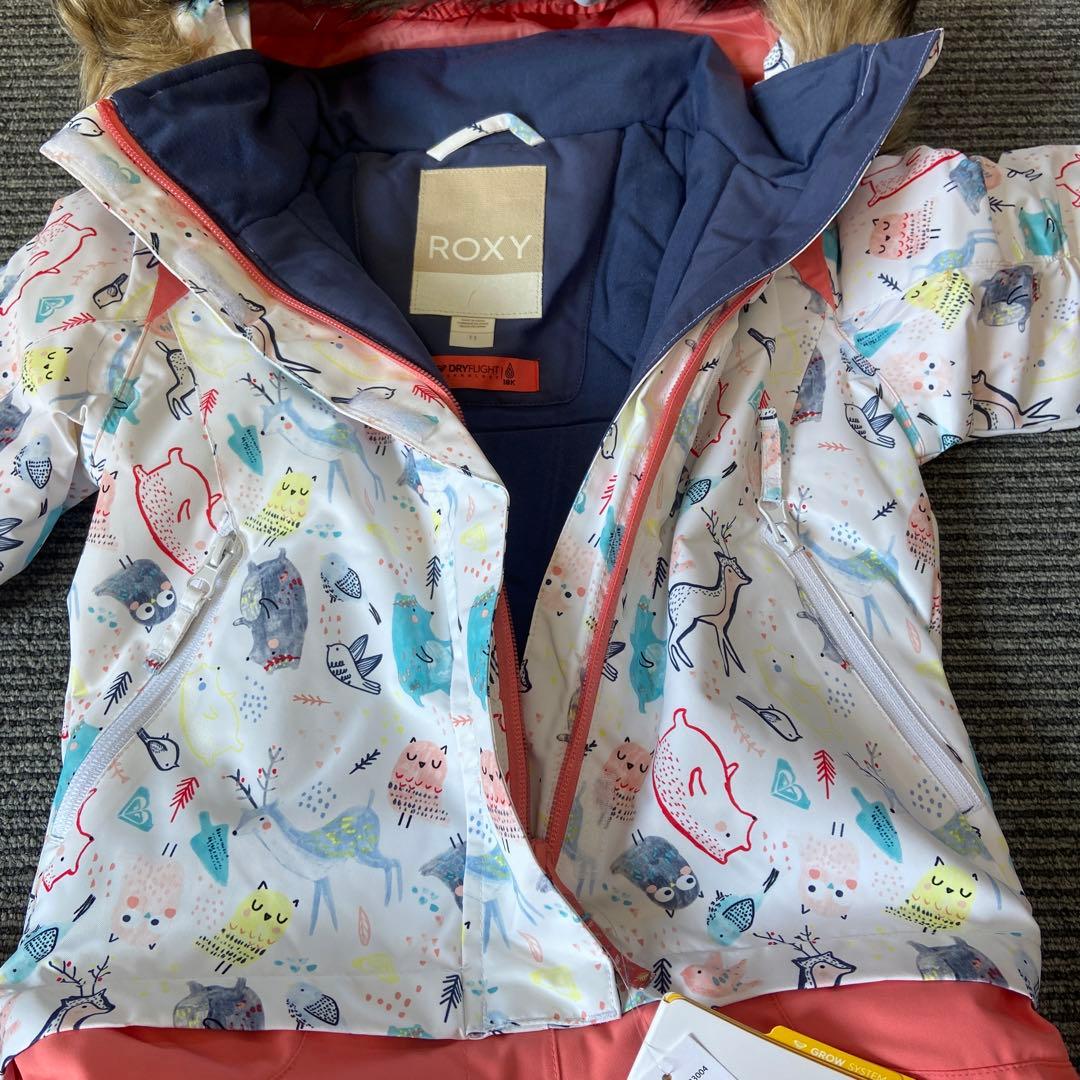 新品・未使用⭐️ROXY ロキシー キッズ スノボウェア　スキーウェア 110cm