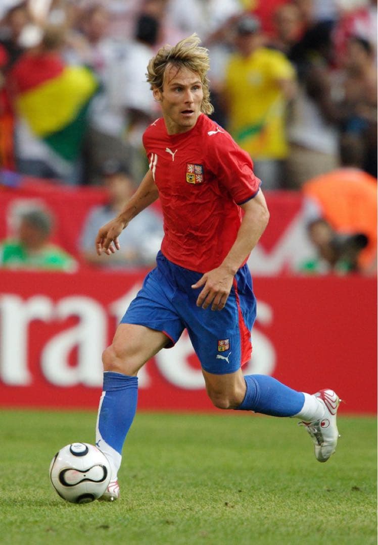 正規】04年 チェコ代表 ネドベド ネドヴェド サッカー ユニフォーム