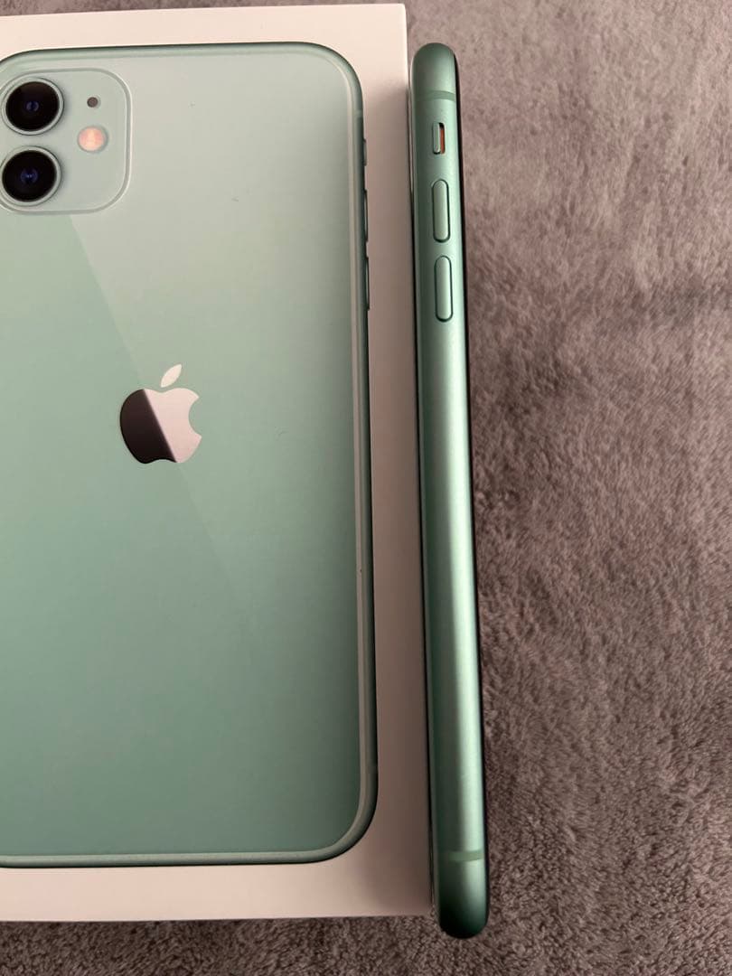 iPhone11 ミントグリーン256GB /SIMフリー 初期化済み 箱あり