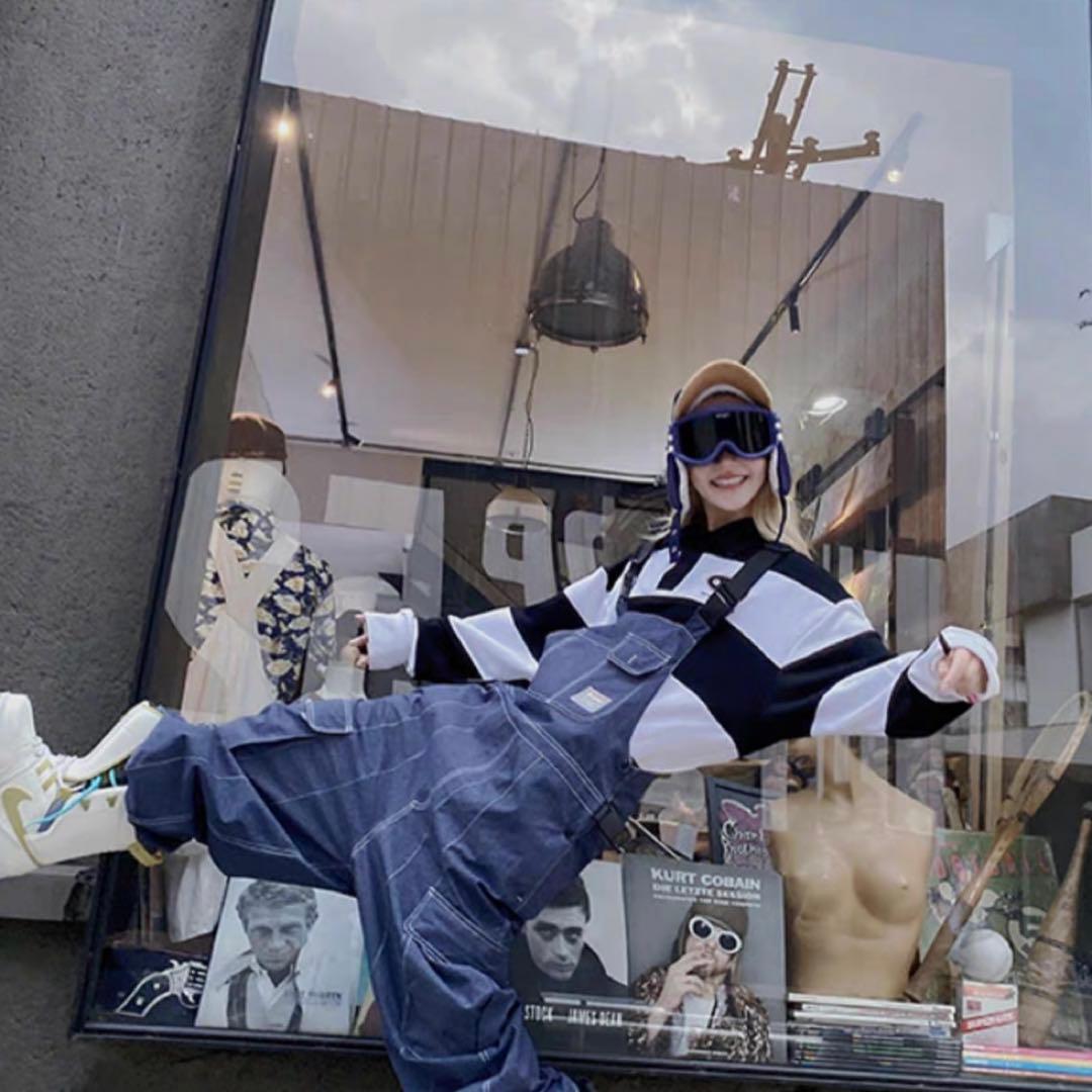 【即日発送】※日本未発売 qleo スノボ　ウェア　ビブパン