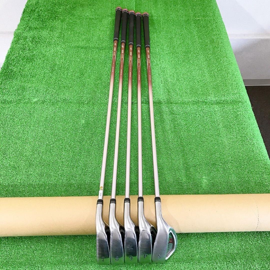 タ78☆ゼクシオナイン 5本レディースアイアンセット A MP900L ボルドー