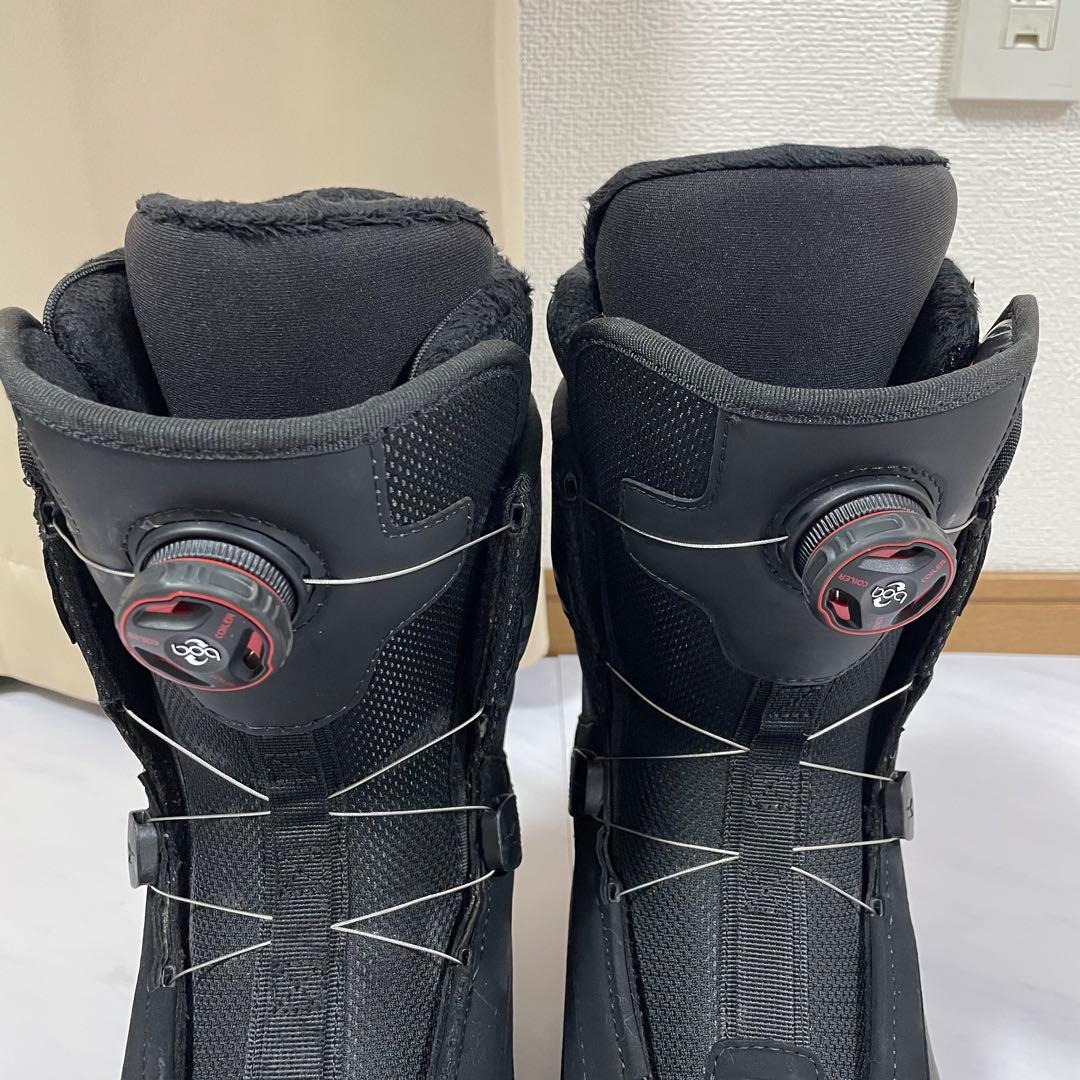 HEAD スノーボードブーツ　SCOUT ボア　27.5cmブラック/レッド