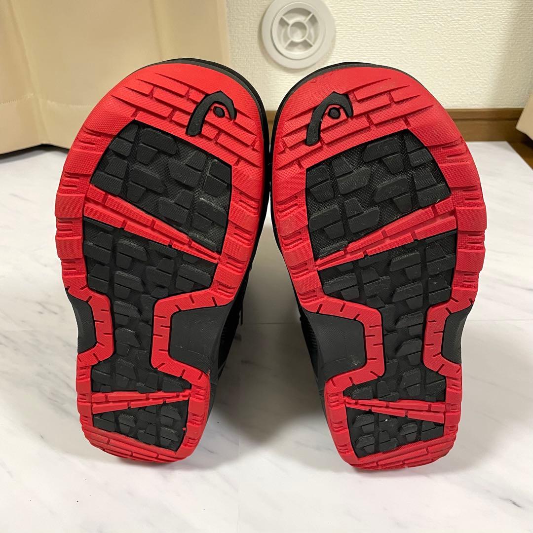 HEAD スノーボードブーツ　SCOUT ボア　27.5cmブラック/レッド
