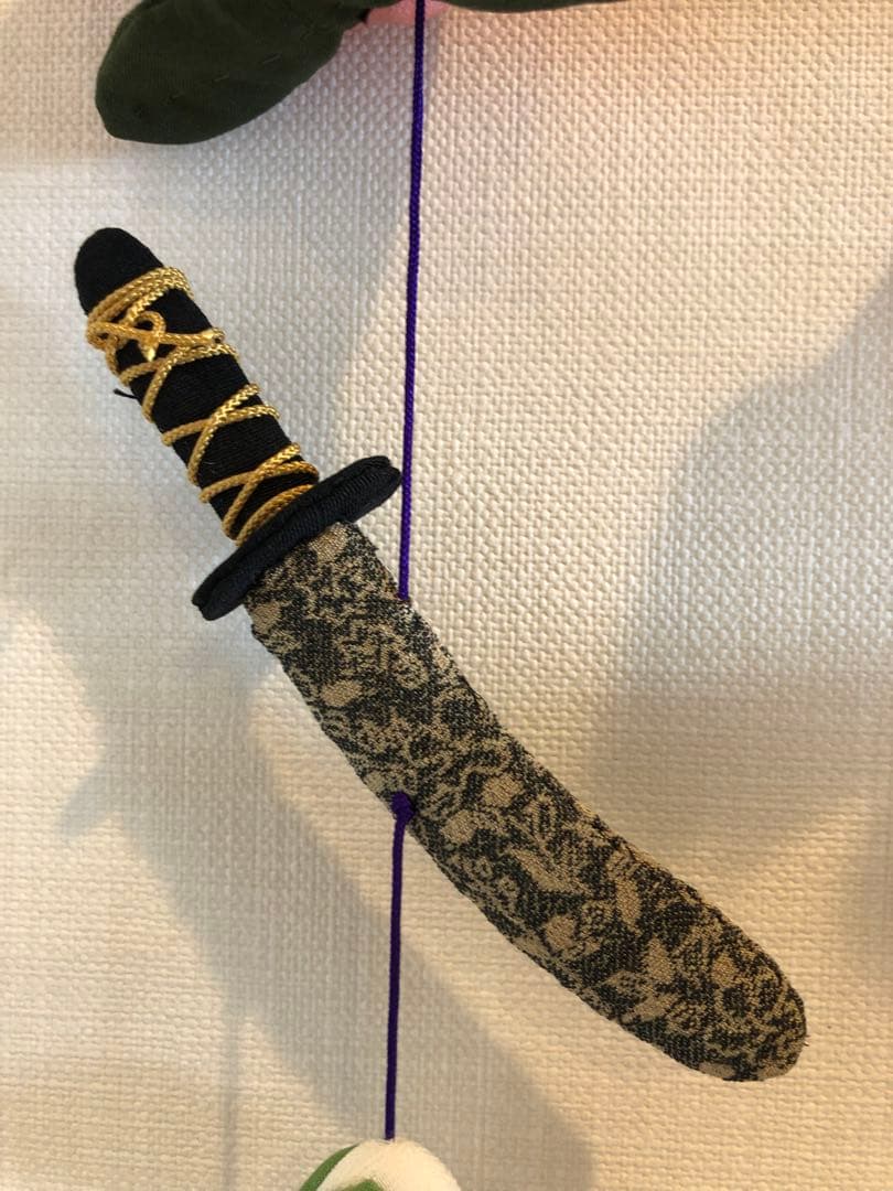 端午の節句の壁掛け④　吊るし飾り　吊るし雛