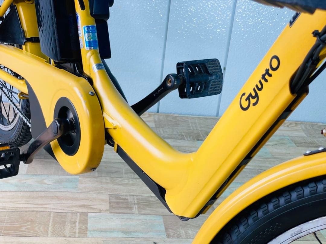 2404パナソニック16アンペア　3人乗り対応子供乗せ　電動アシスト自転車