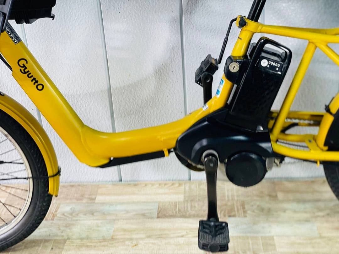 2404パナソニック16アンペア　3人乗り対応子供乗せ　電動アシスト自転車