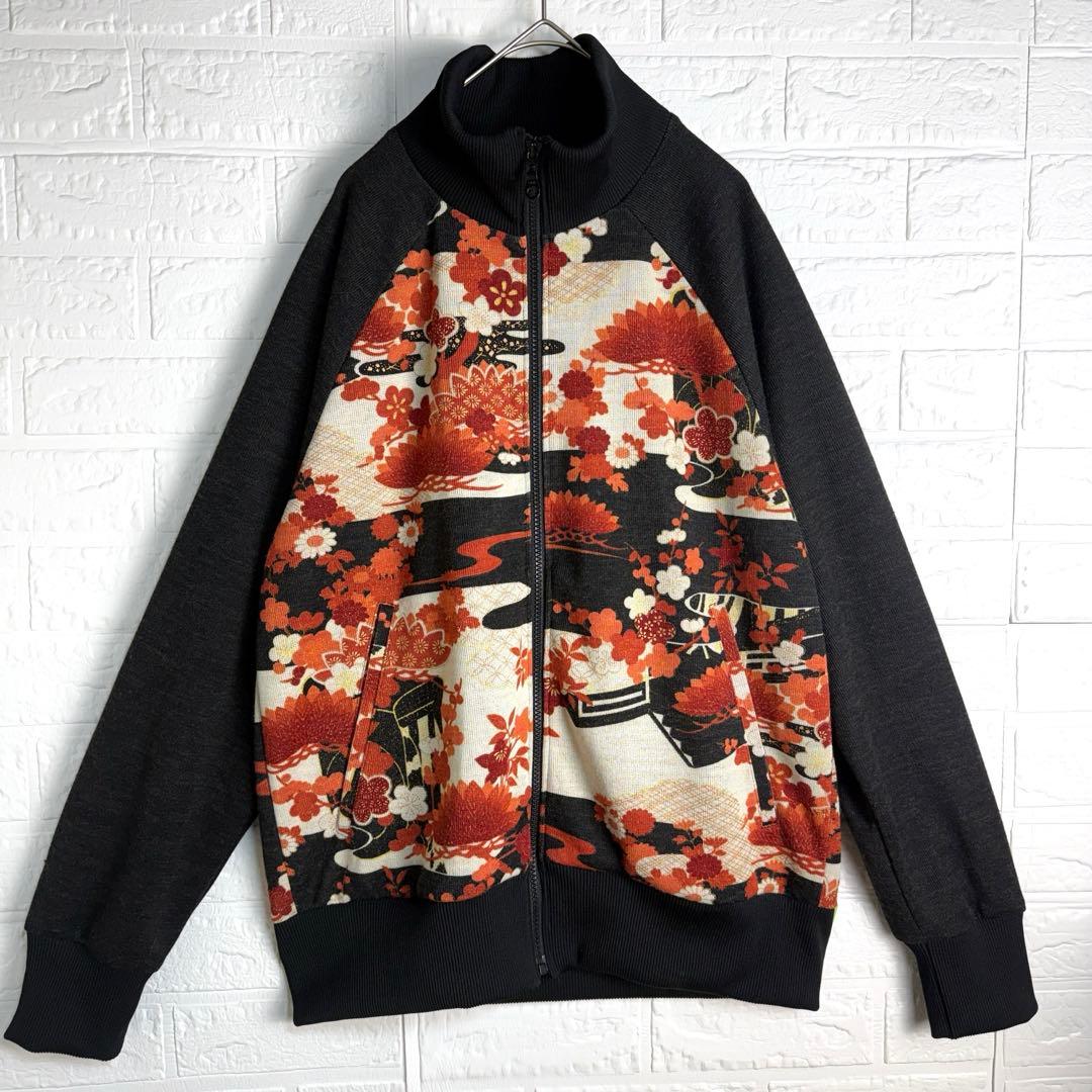 【新品未使用】Pagong 京都 和柄 トラックジャケット L